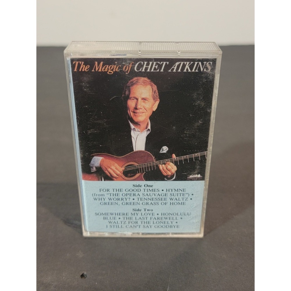 Chet Atkins The Magic of Cassette 1987 CBS‎ Records